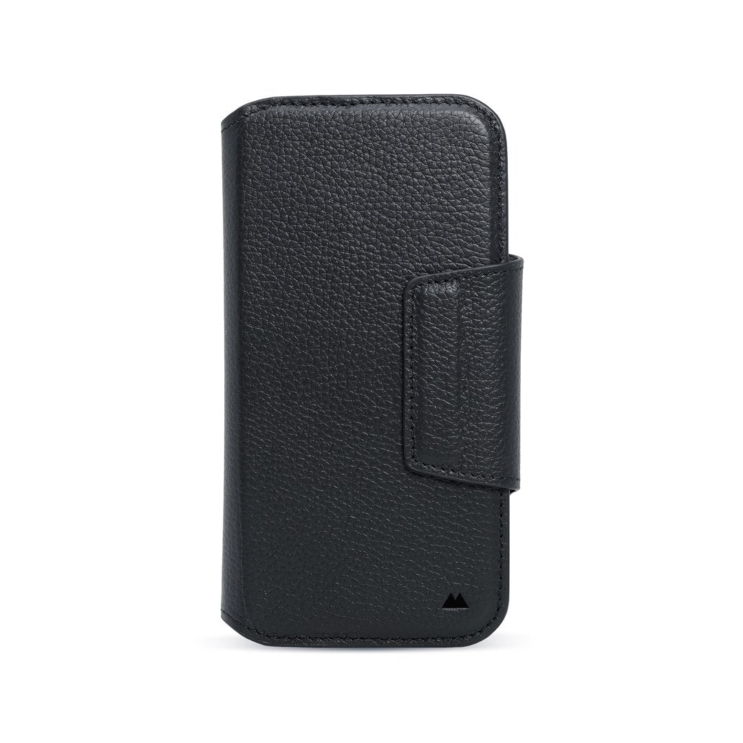 MagSafe Compatible Leather Flip Wallet
