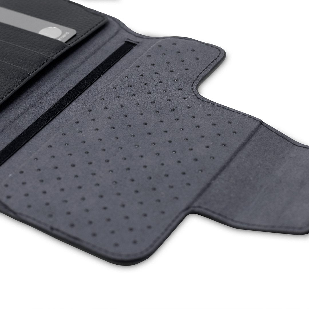 MagSafe Compatible Leather Flip Wallet