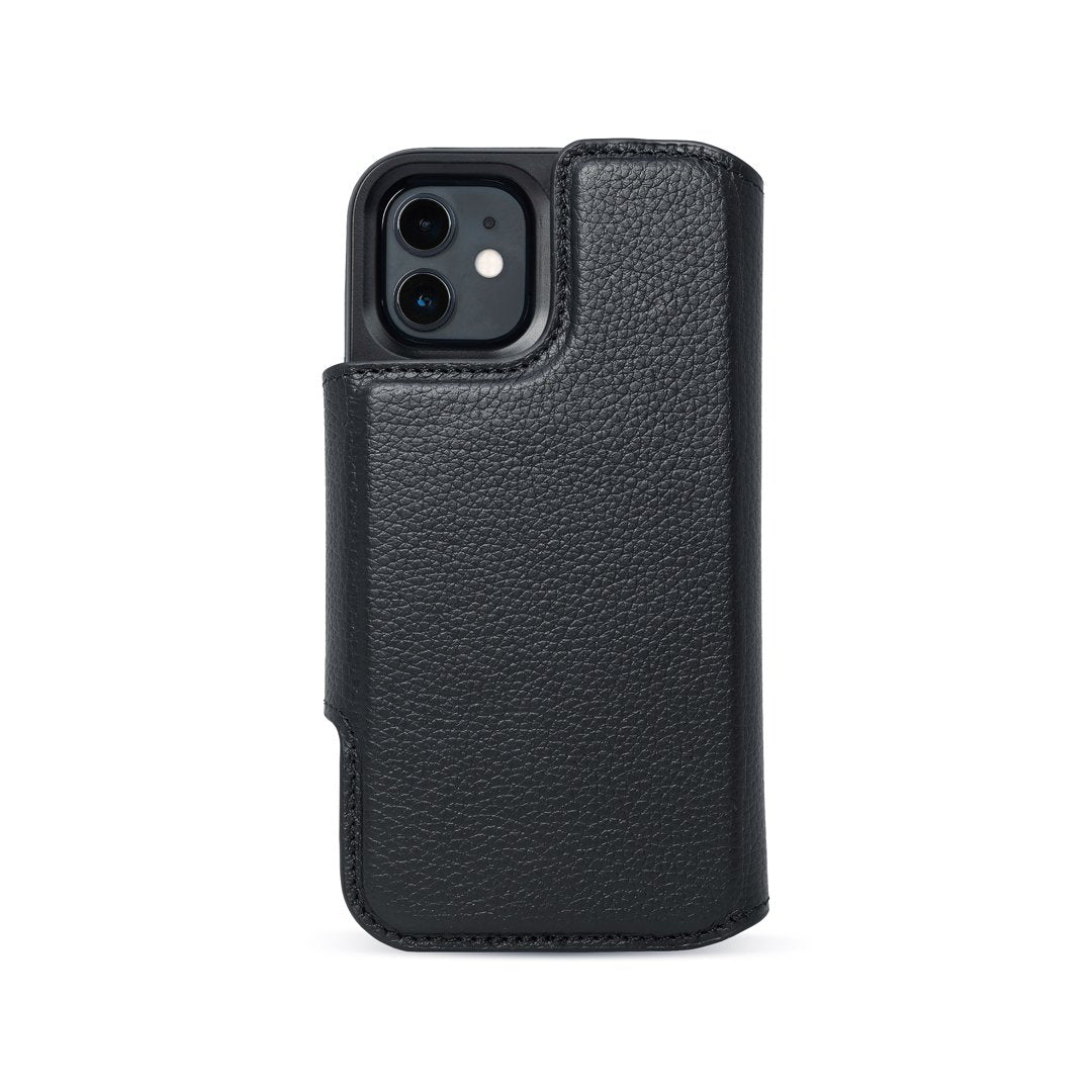 MagSafe Compatible Leather Flip Wallet